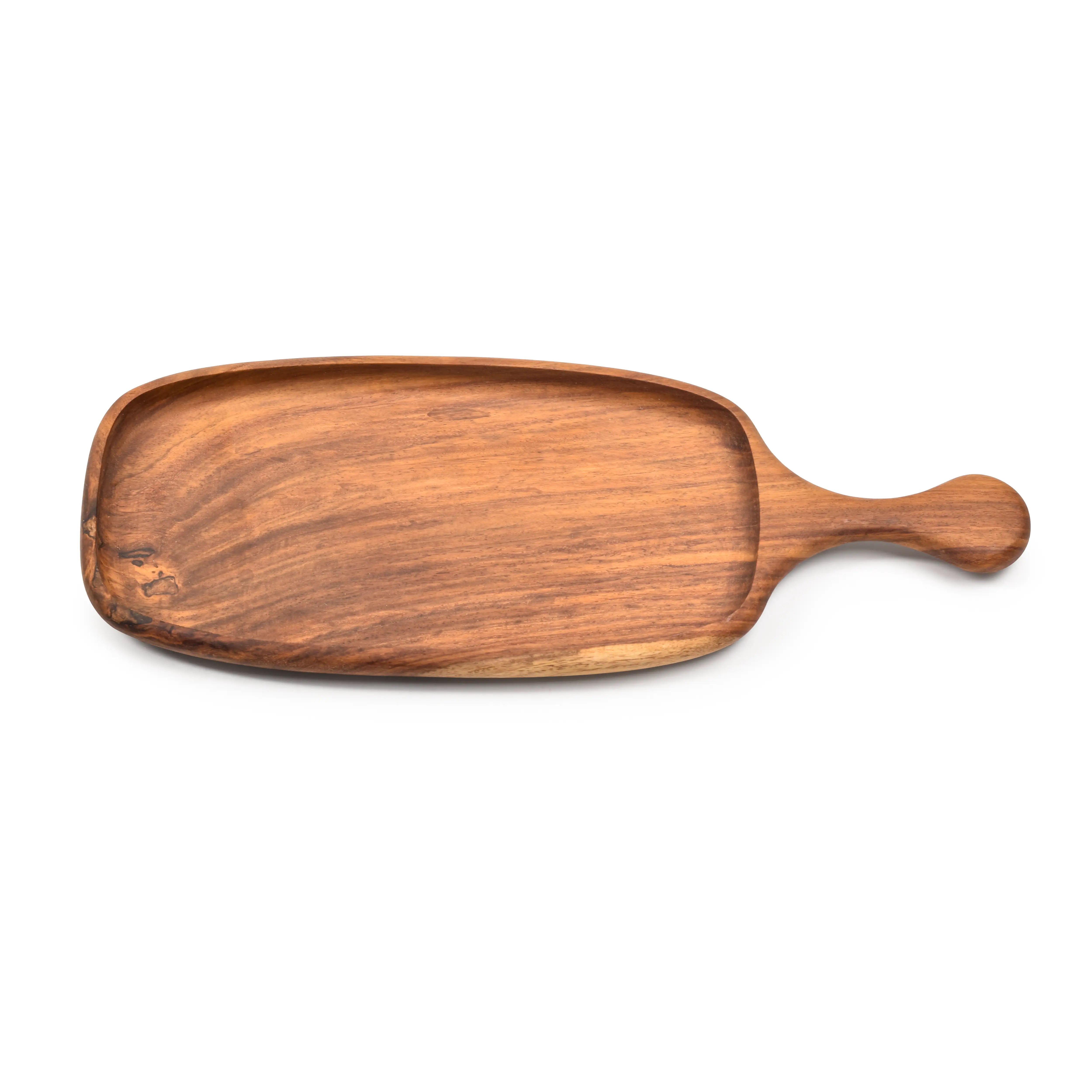 Wooden Tray with Handle