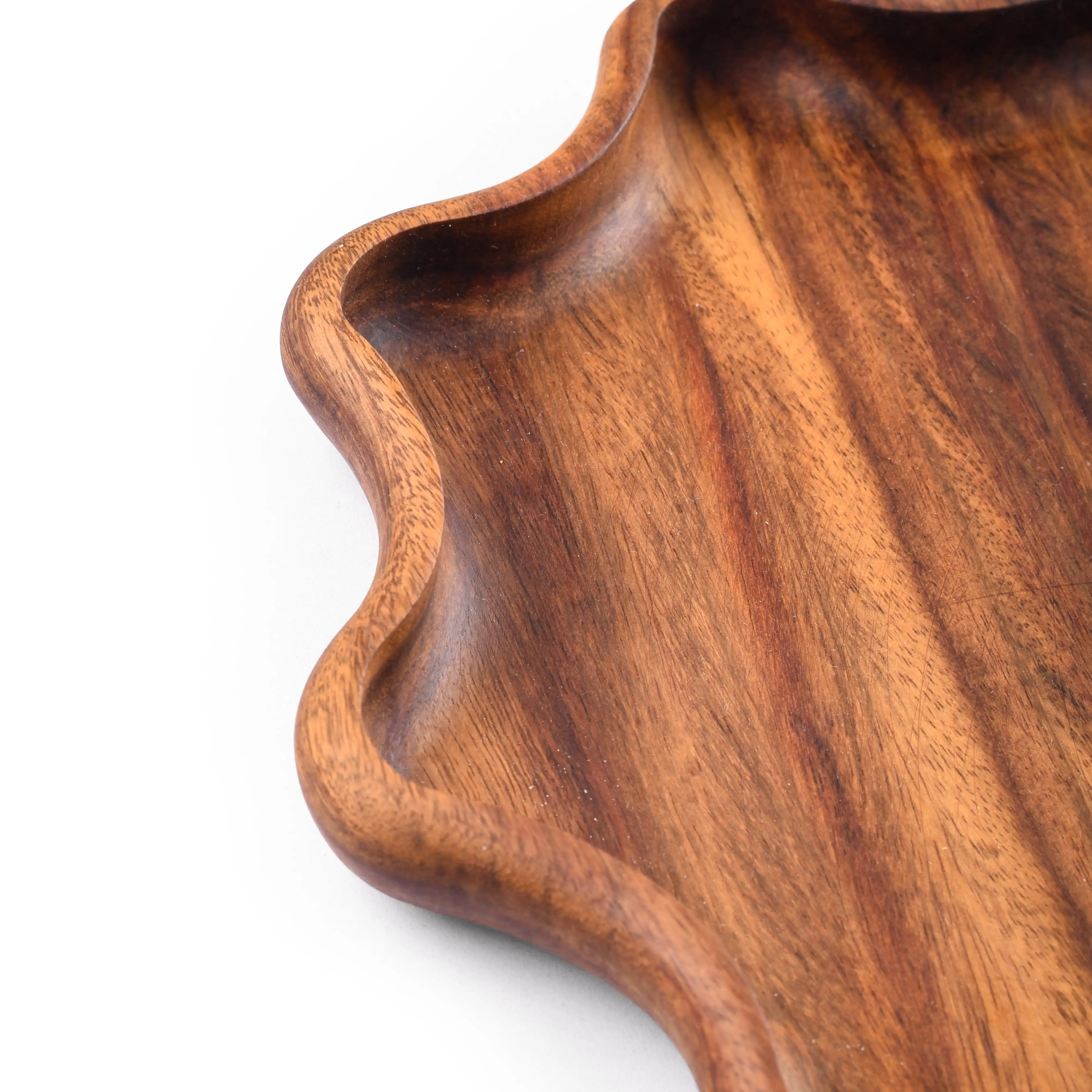 Flower Wooden Platter