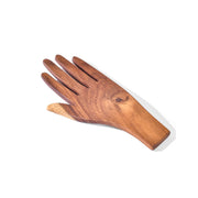 Wooden Hand Salad Server