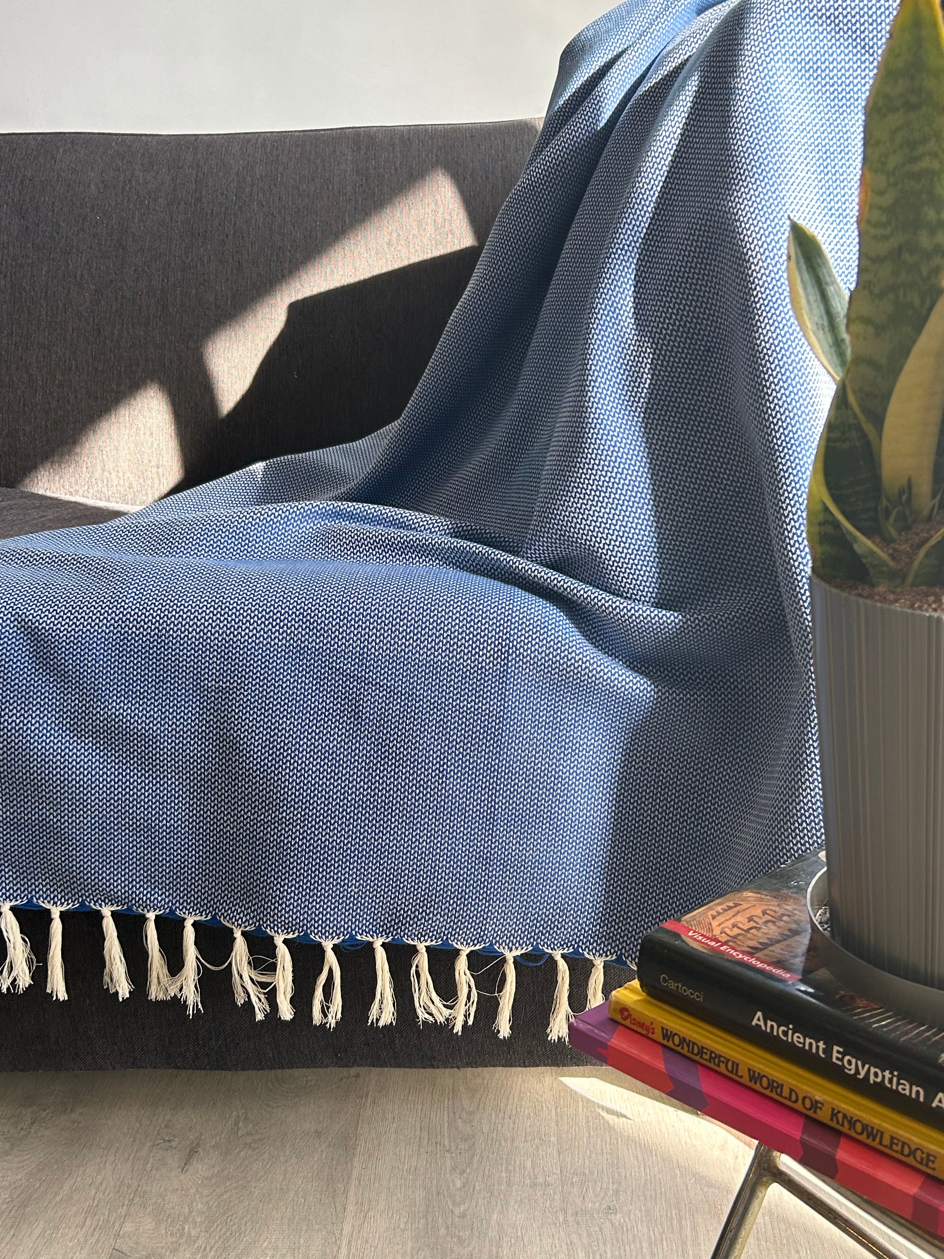 Handwoven Cotton Throw