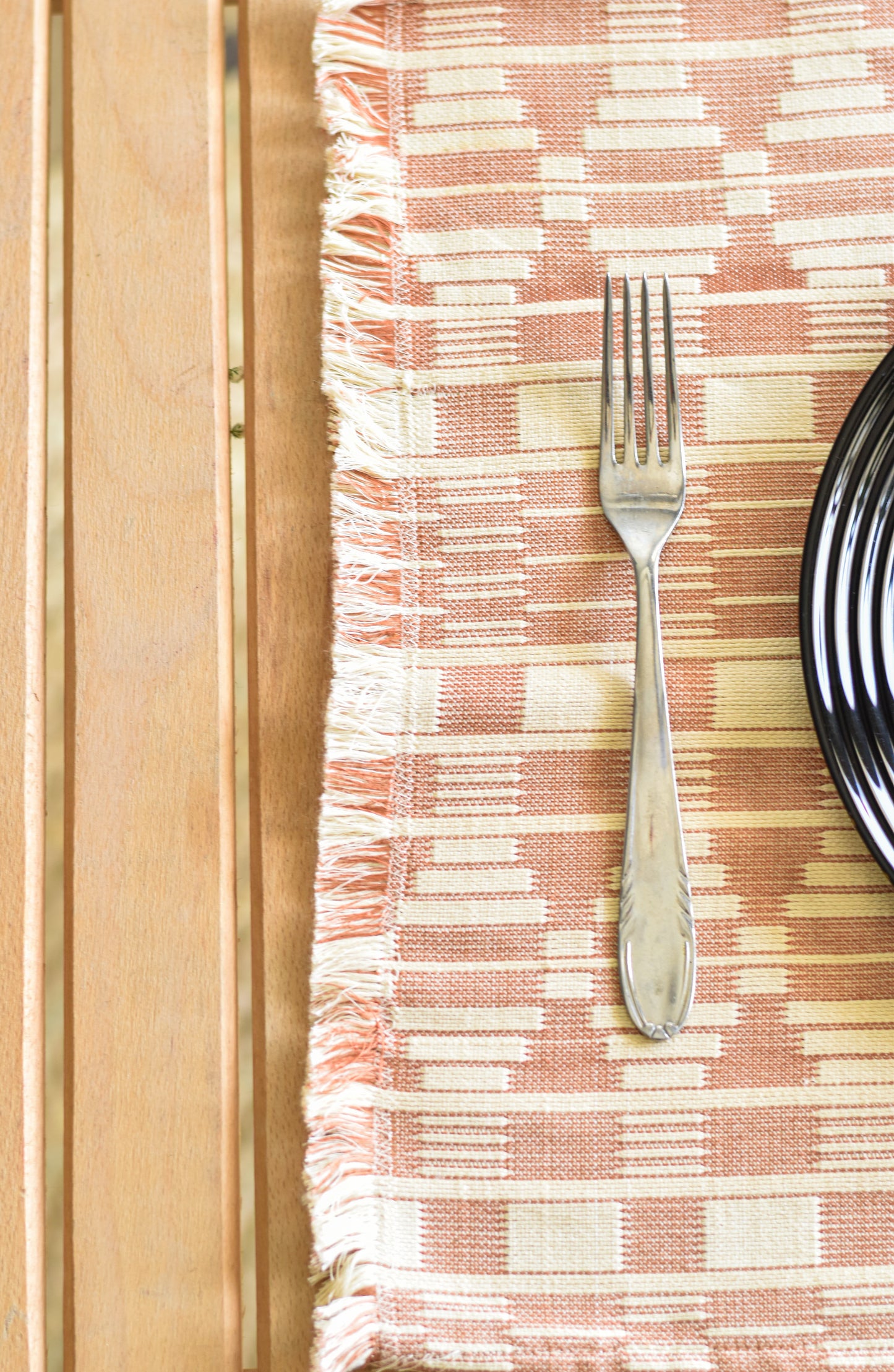 Handwoven Jacquard Placement