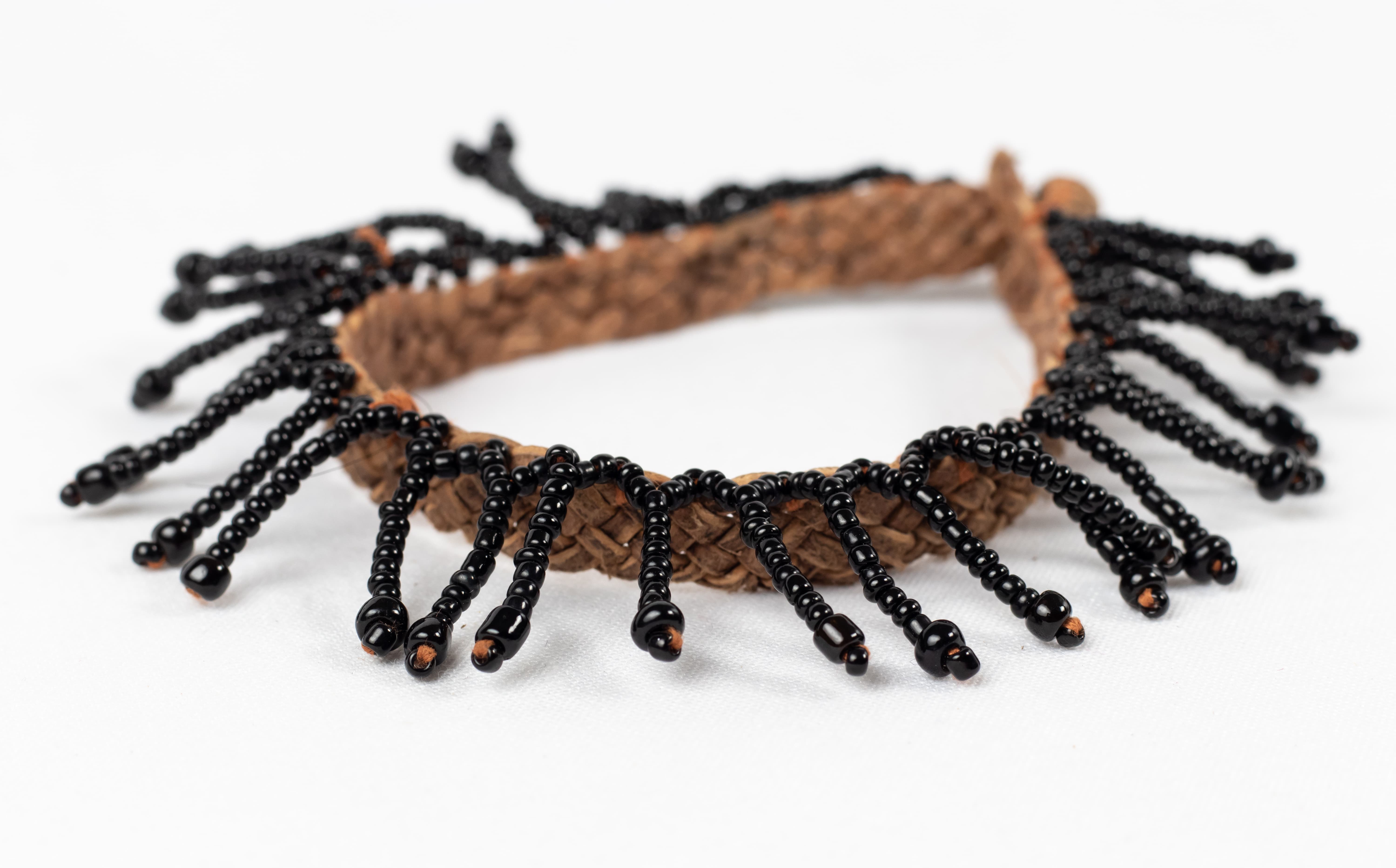 Beaded Leather Bracelet