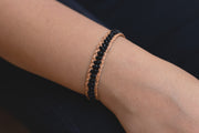 Beaded Leather Bracelet