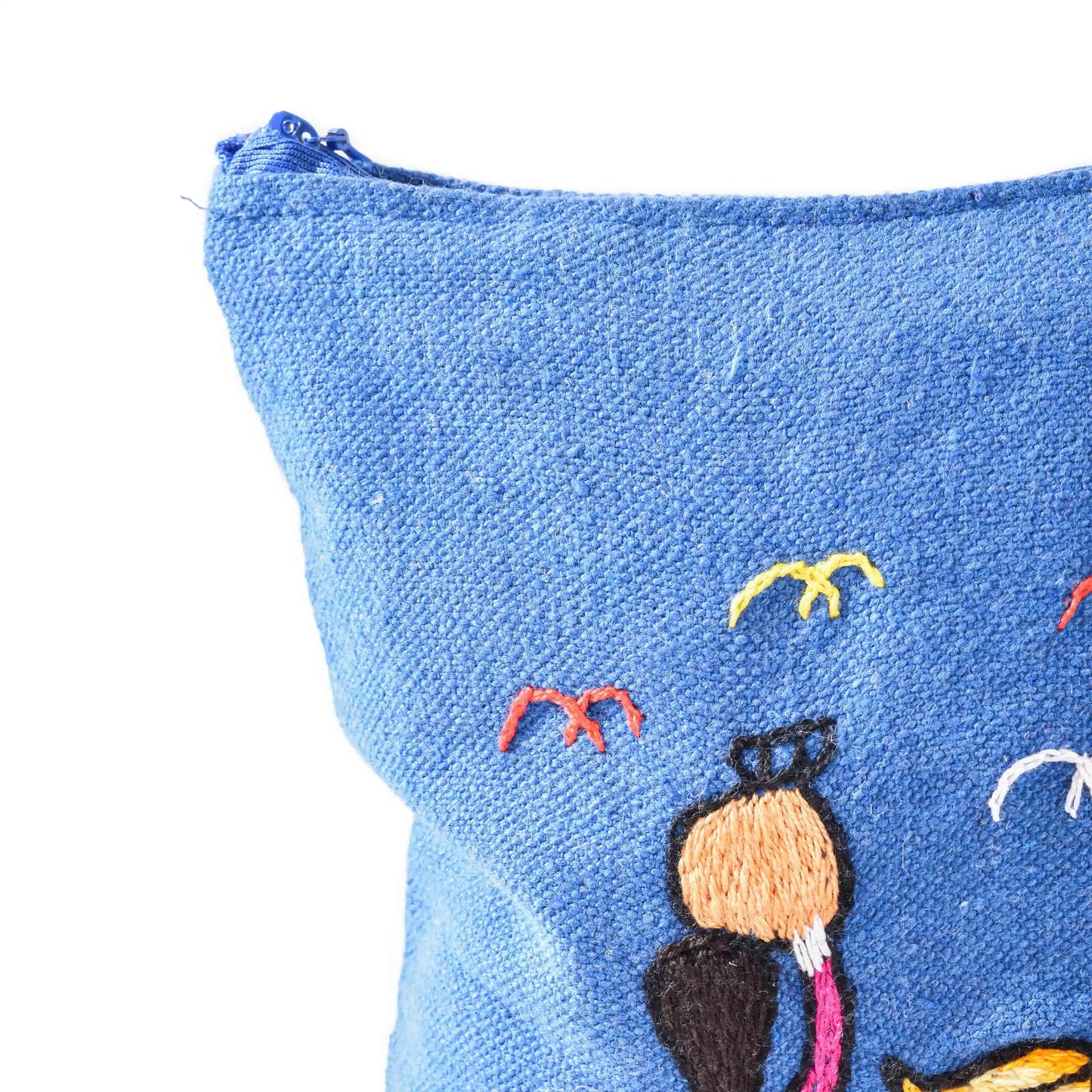 Hand Embroidered Makeup Bag