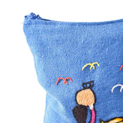 Hand Embroidered Makeup Bag