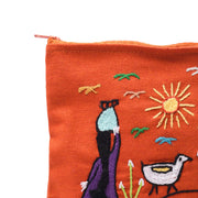 Hand Embroidered Makeup Bag