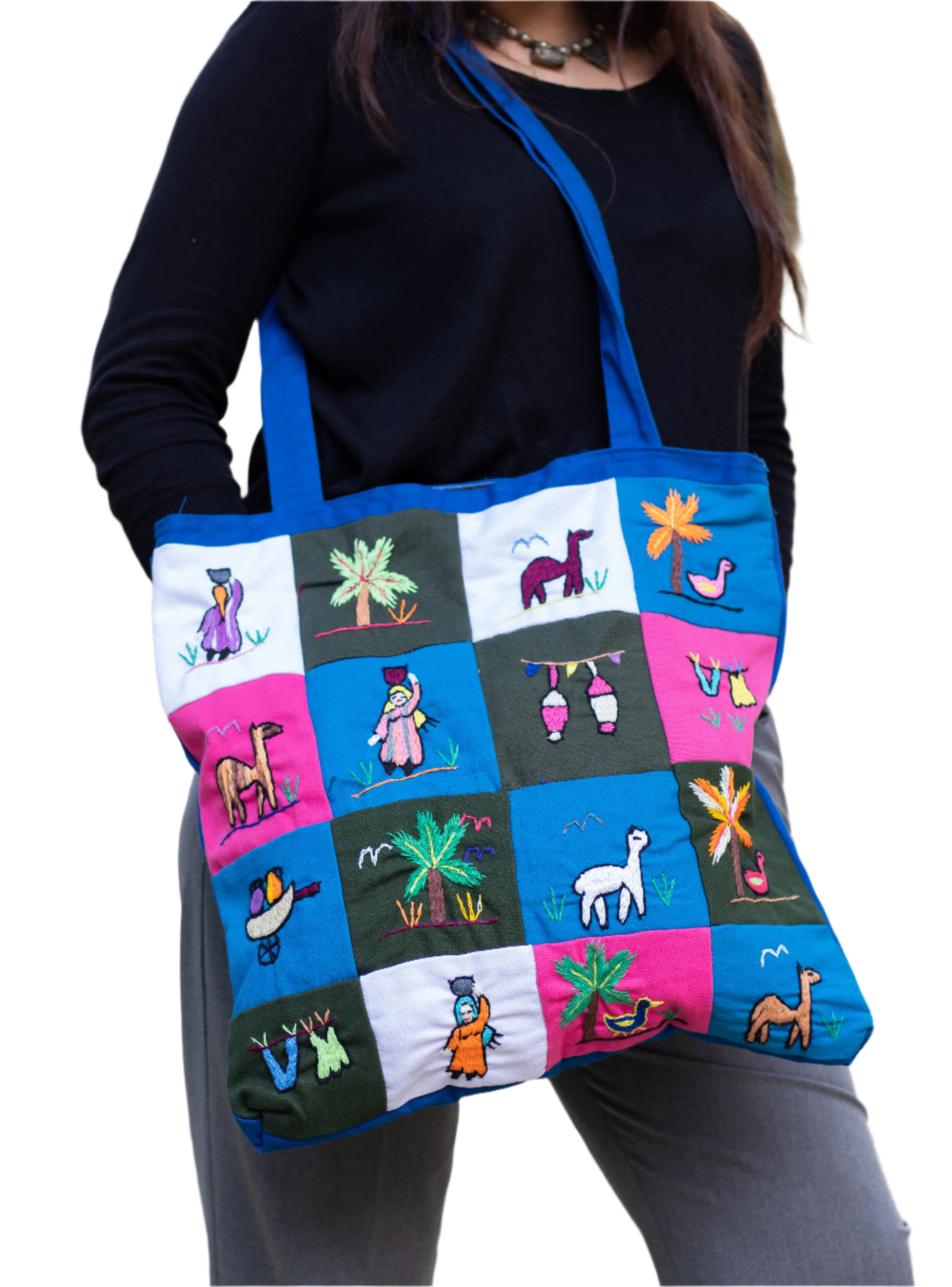 Patchwork Tote Bag