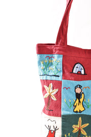 Patchwork Tote Bag