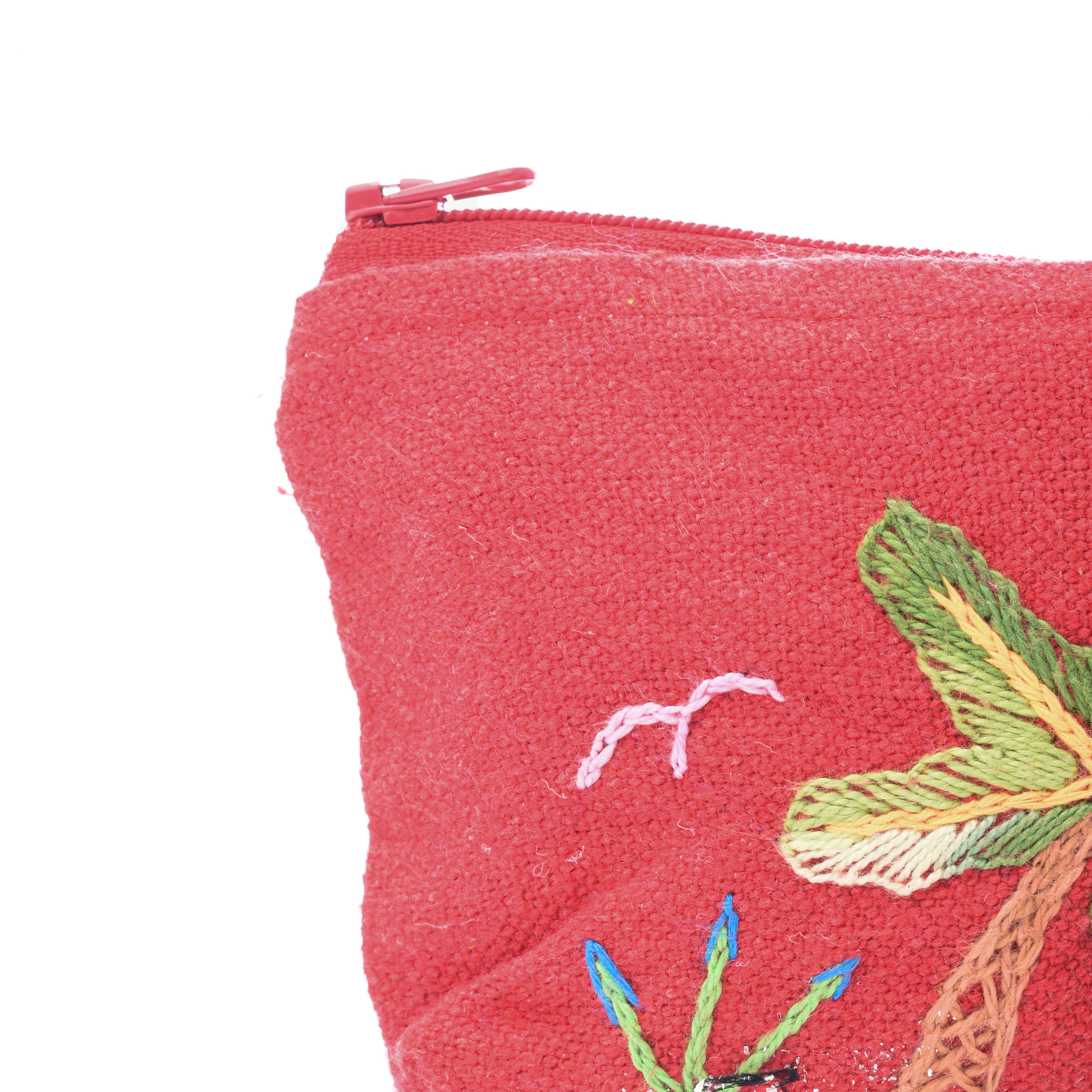 Hand Embroidered Coin Purse