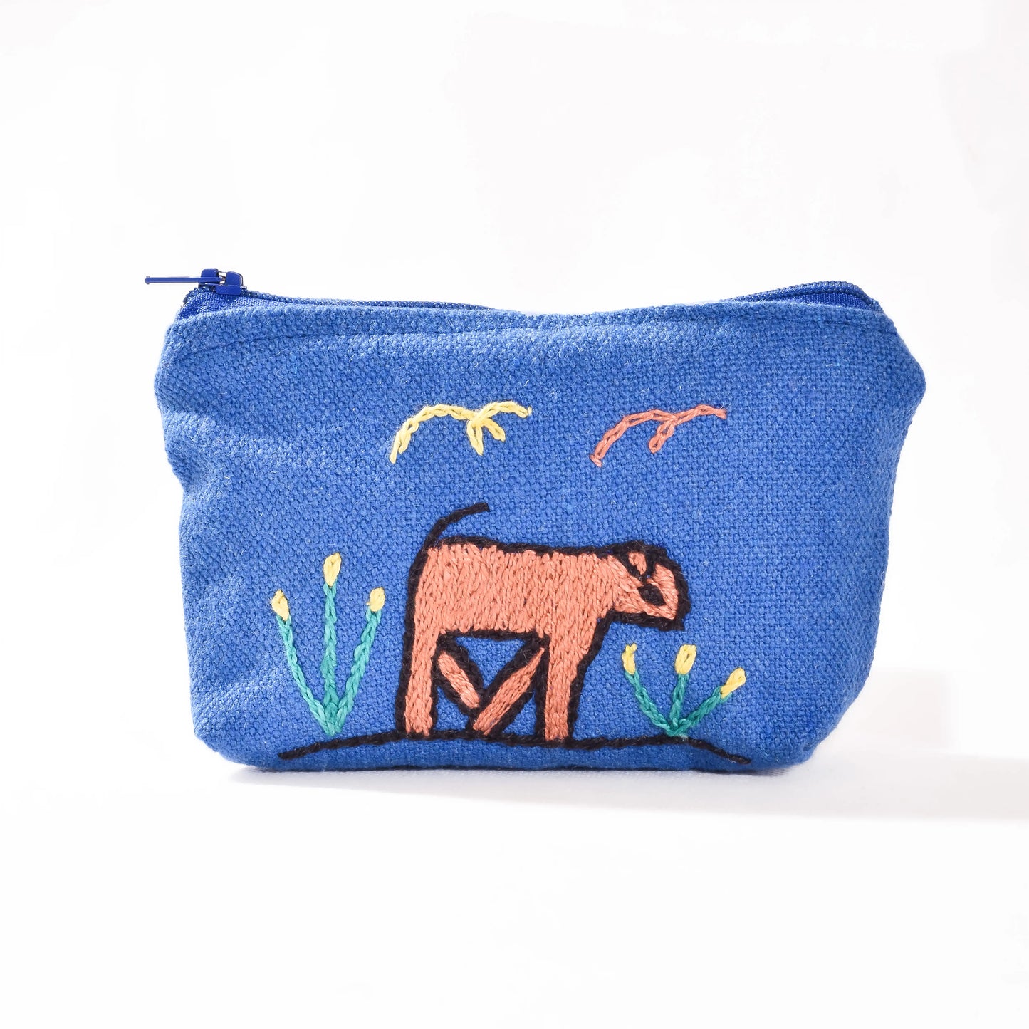 Hand Embroidered Coin Purse