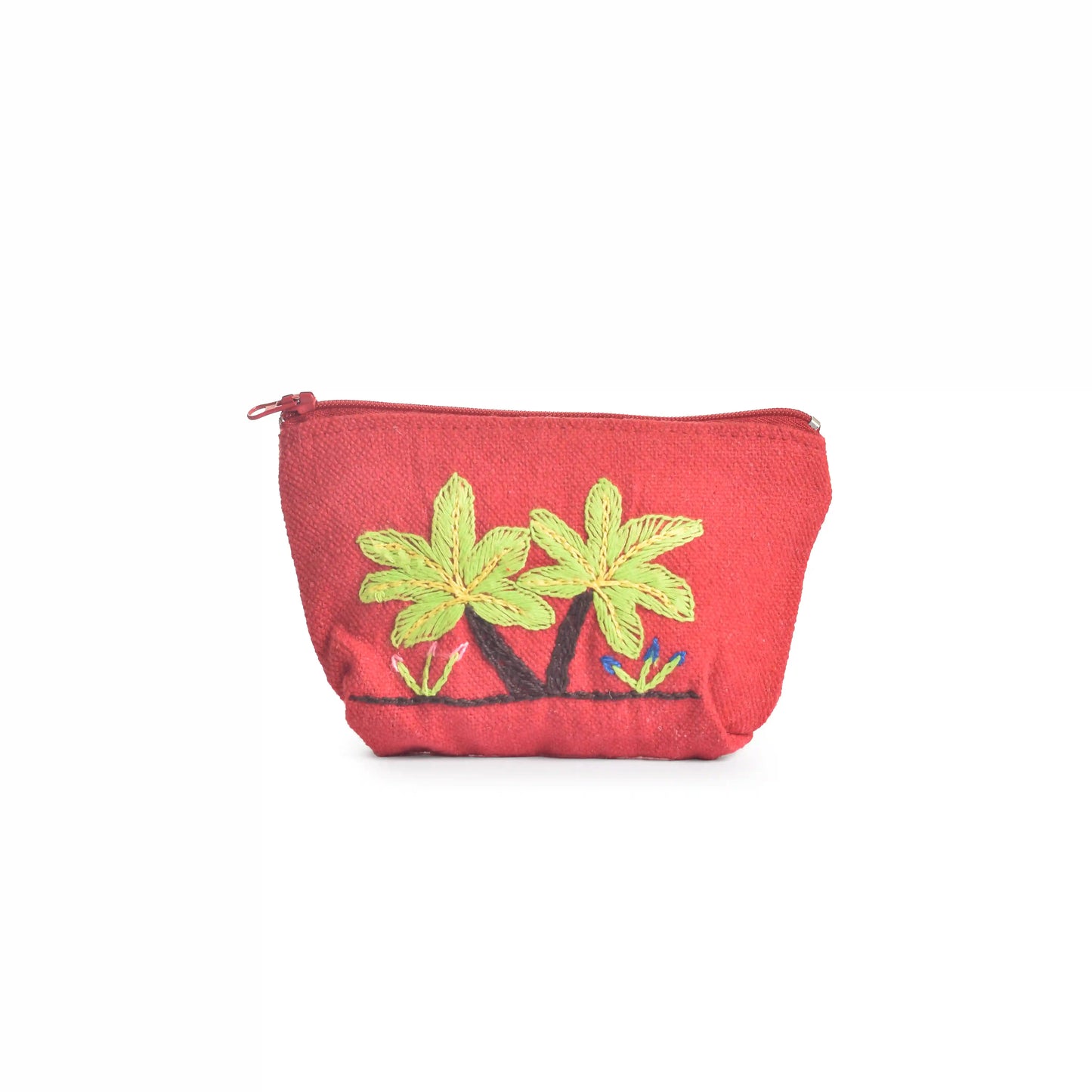 Hand Embroidered Coin Purse
