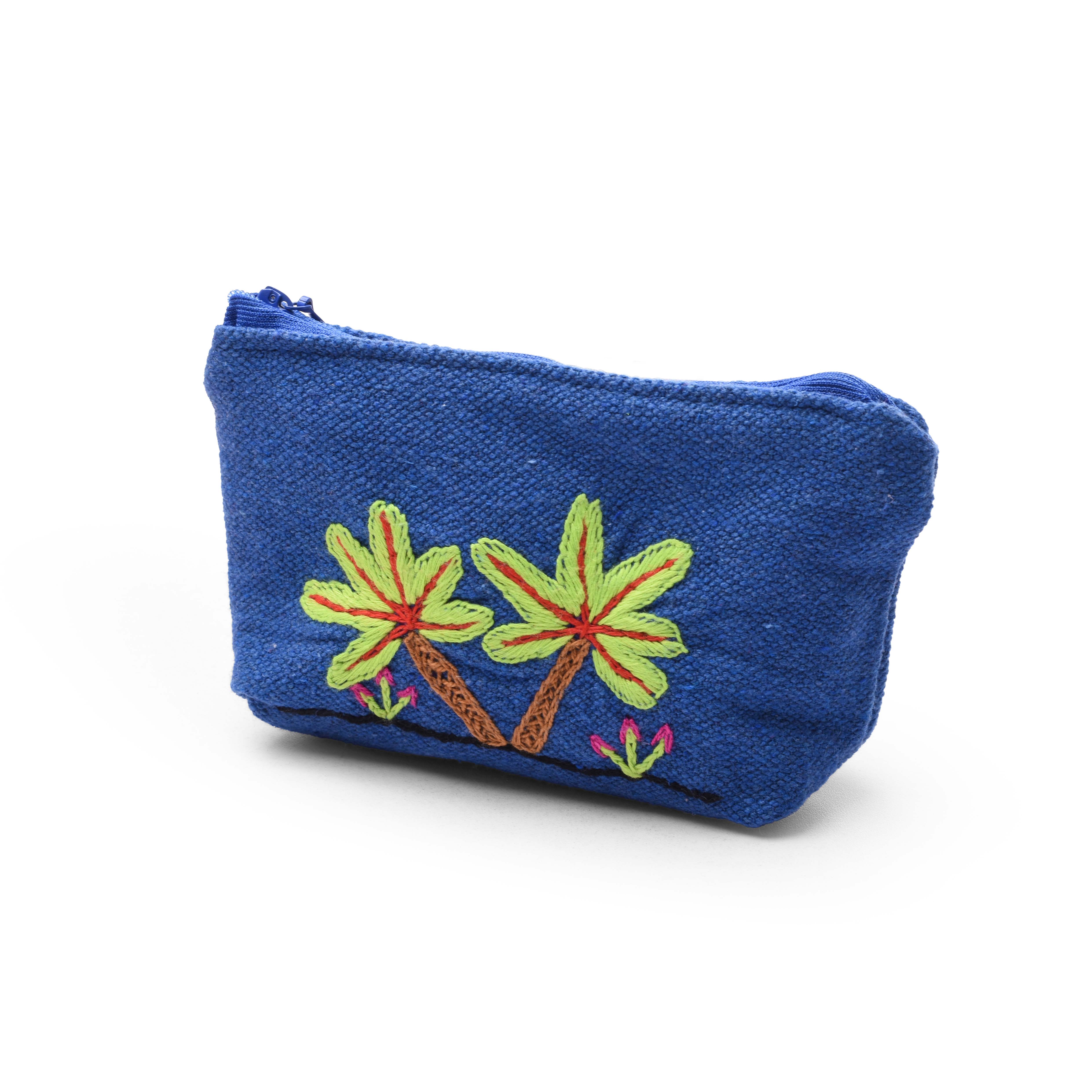 Hand Embroidered Coin Purse