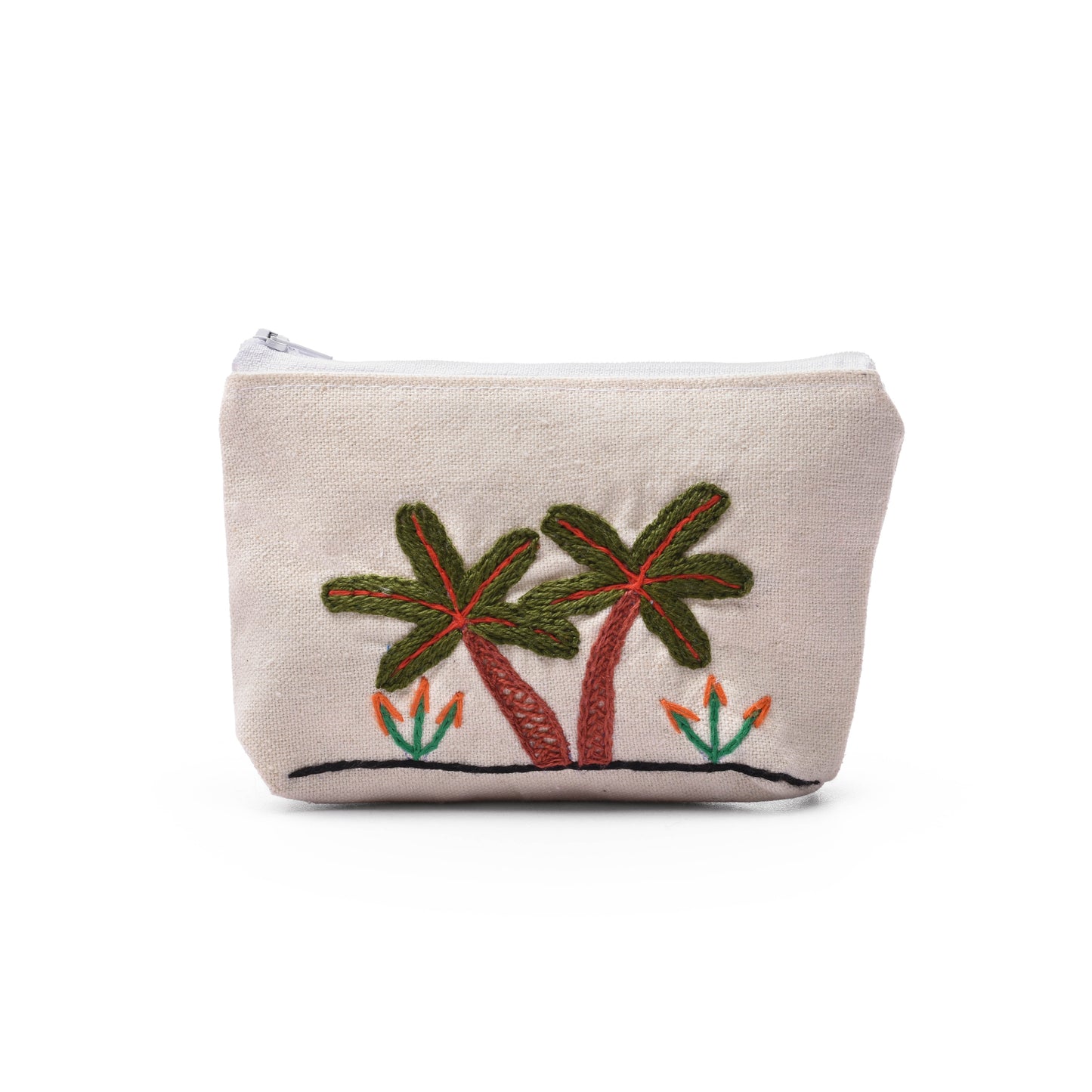 Hand Embroidered Coin Purse