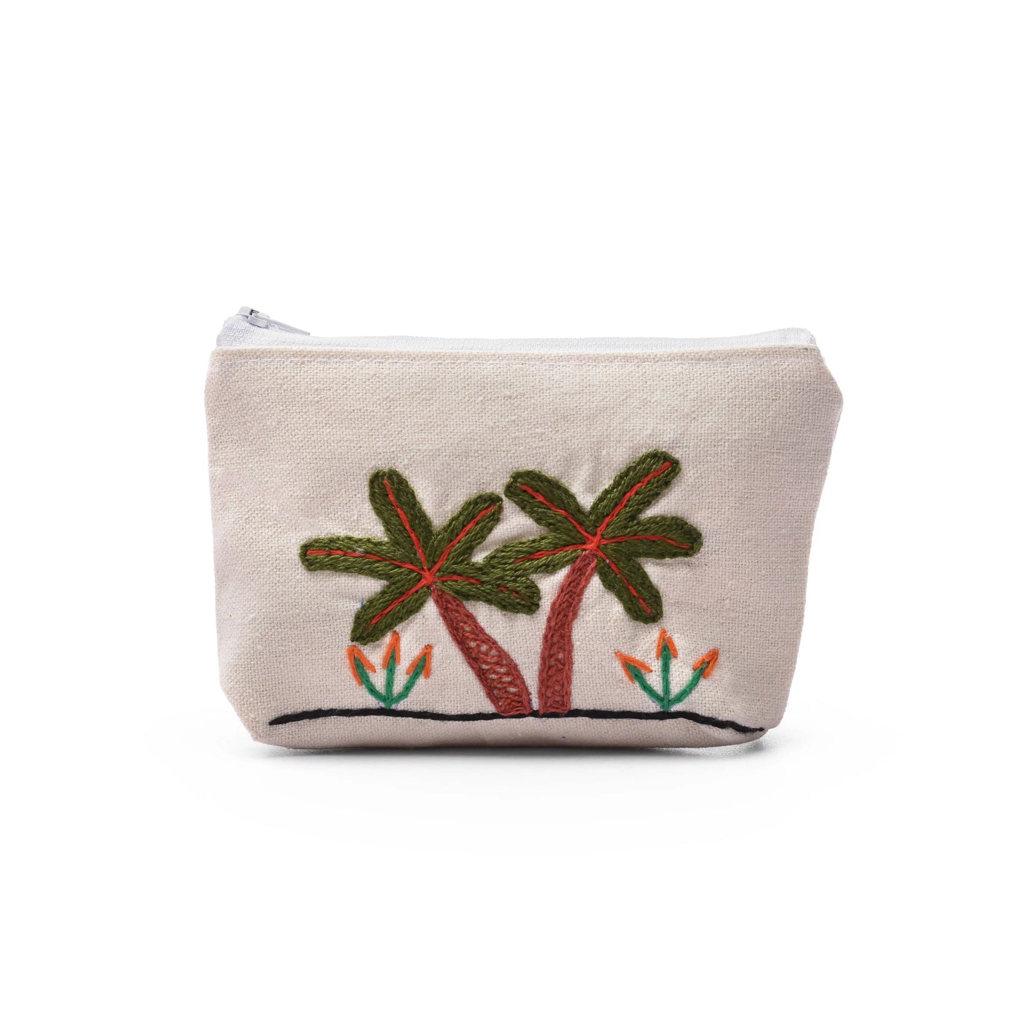 Hand Embroidered Coin Purse