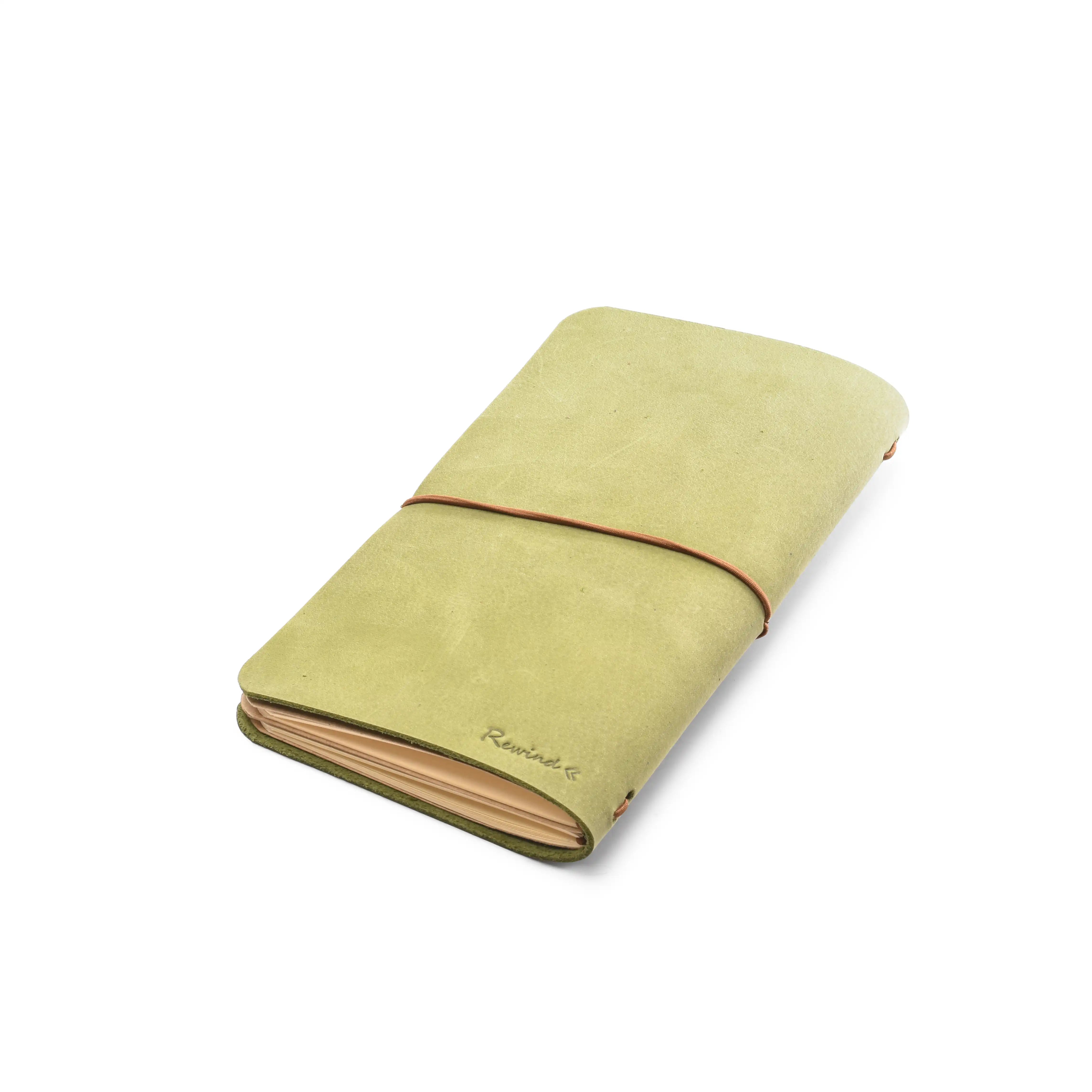 Leather Note Half Plain Half Underlined