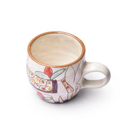 Handpainted Pottery Donkey Mug