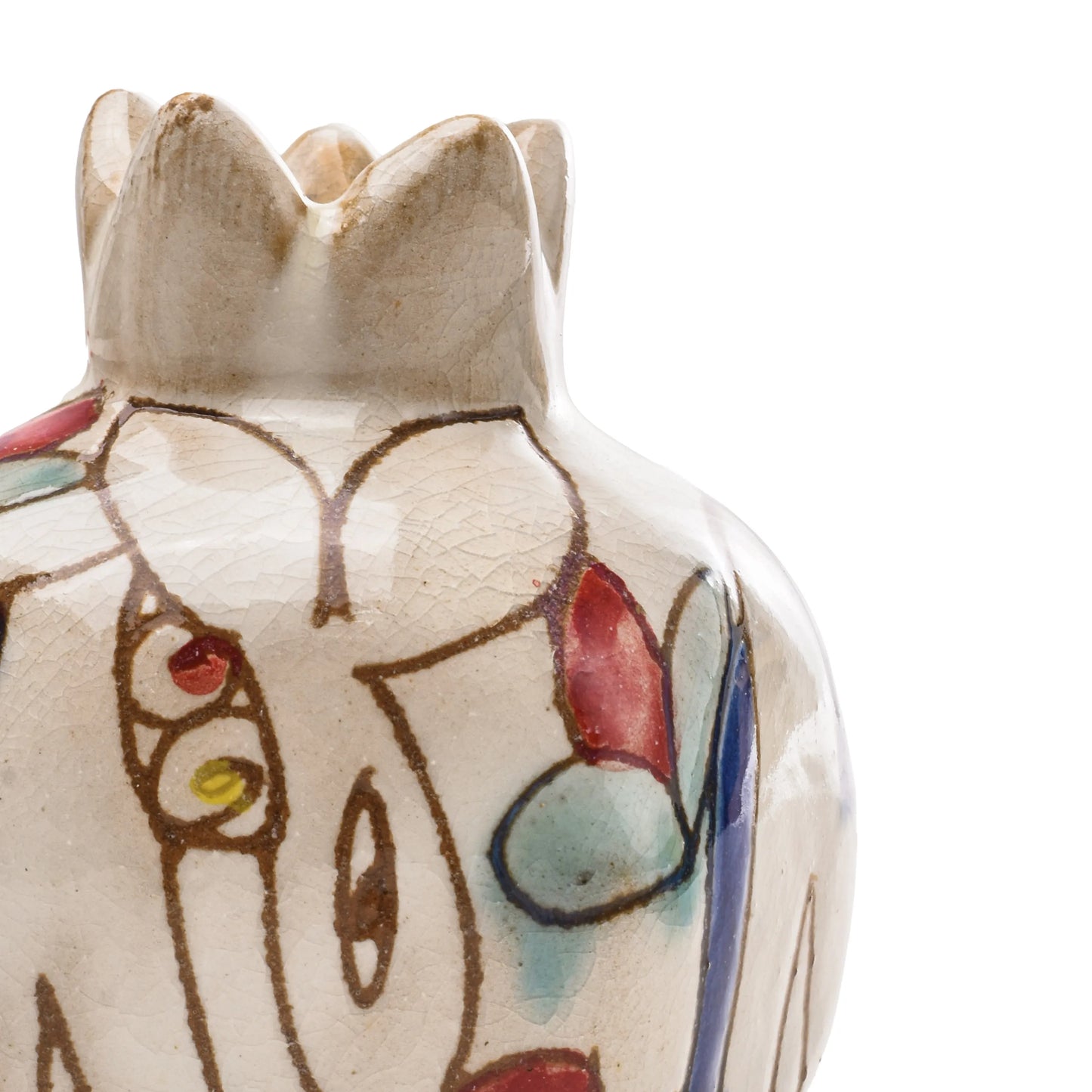 Mini Doneky Handpainted Vase