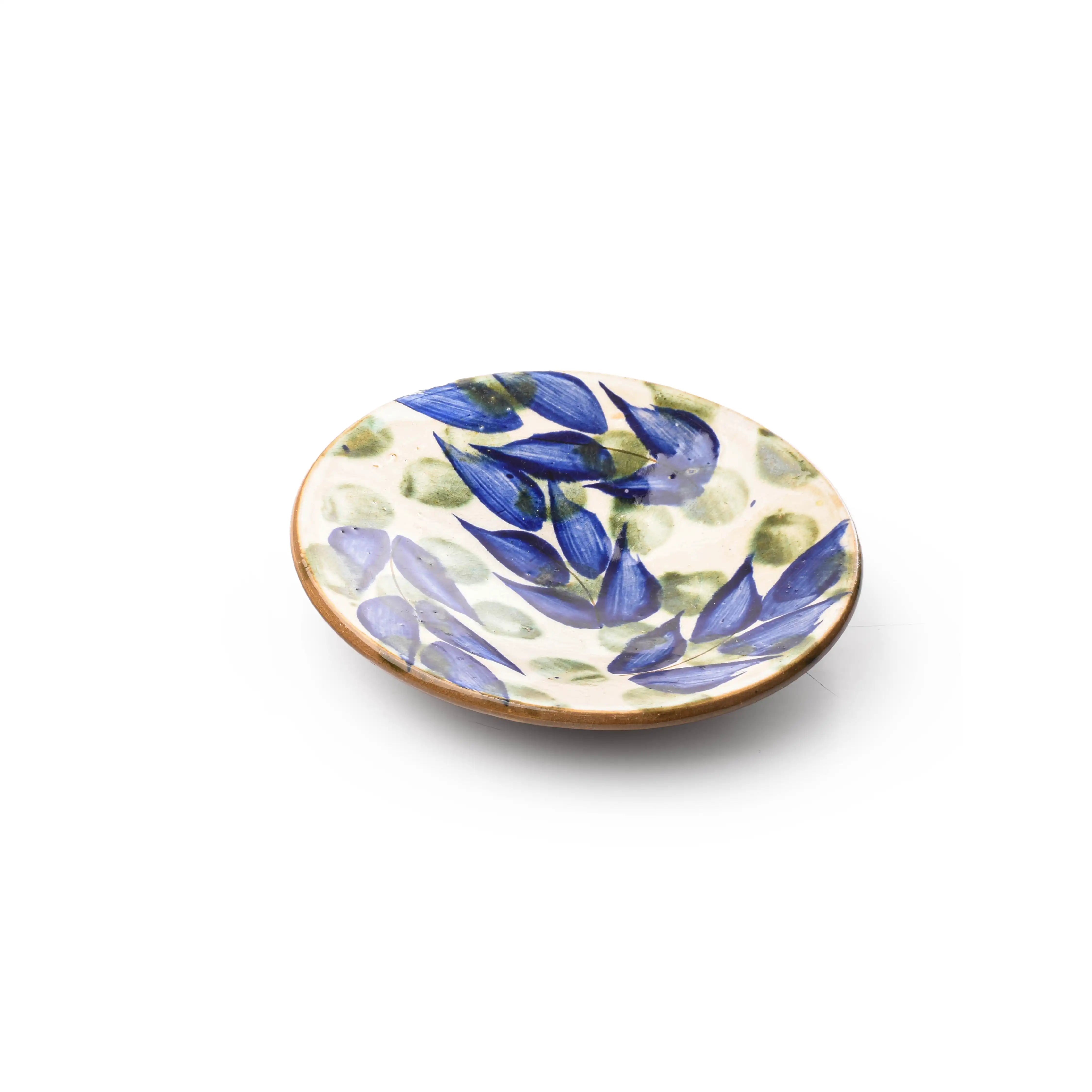 Green Leaves Medium Platter