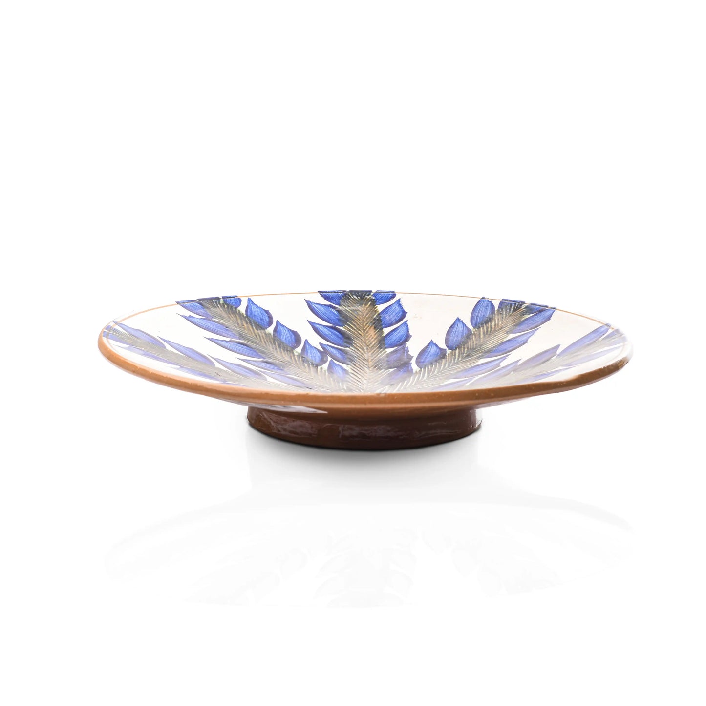 Red Palm Tree  Small Platter