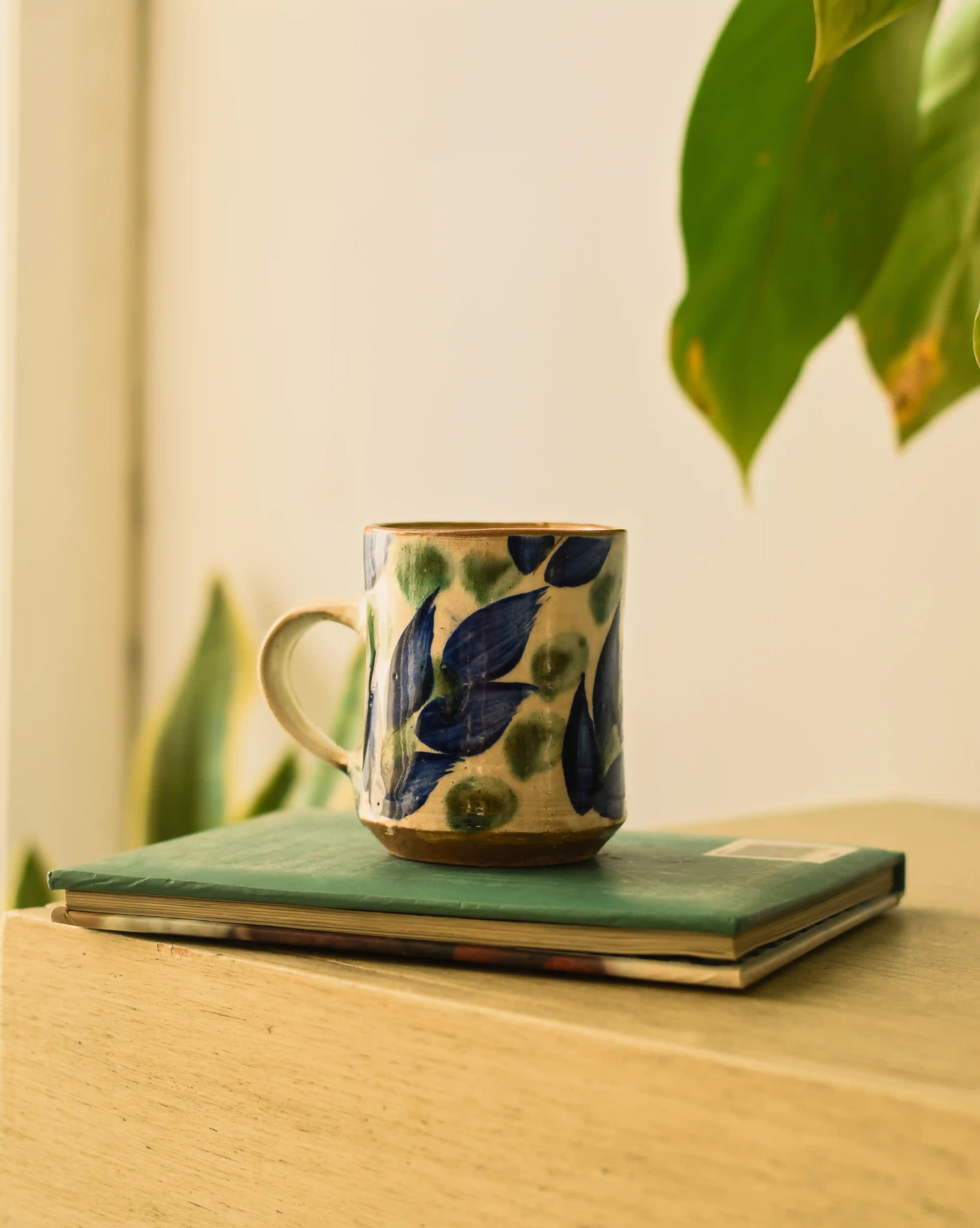 Green Leaves Mug