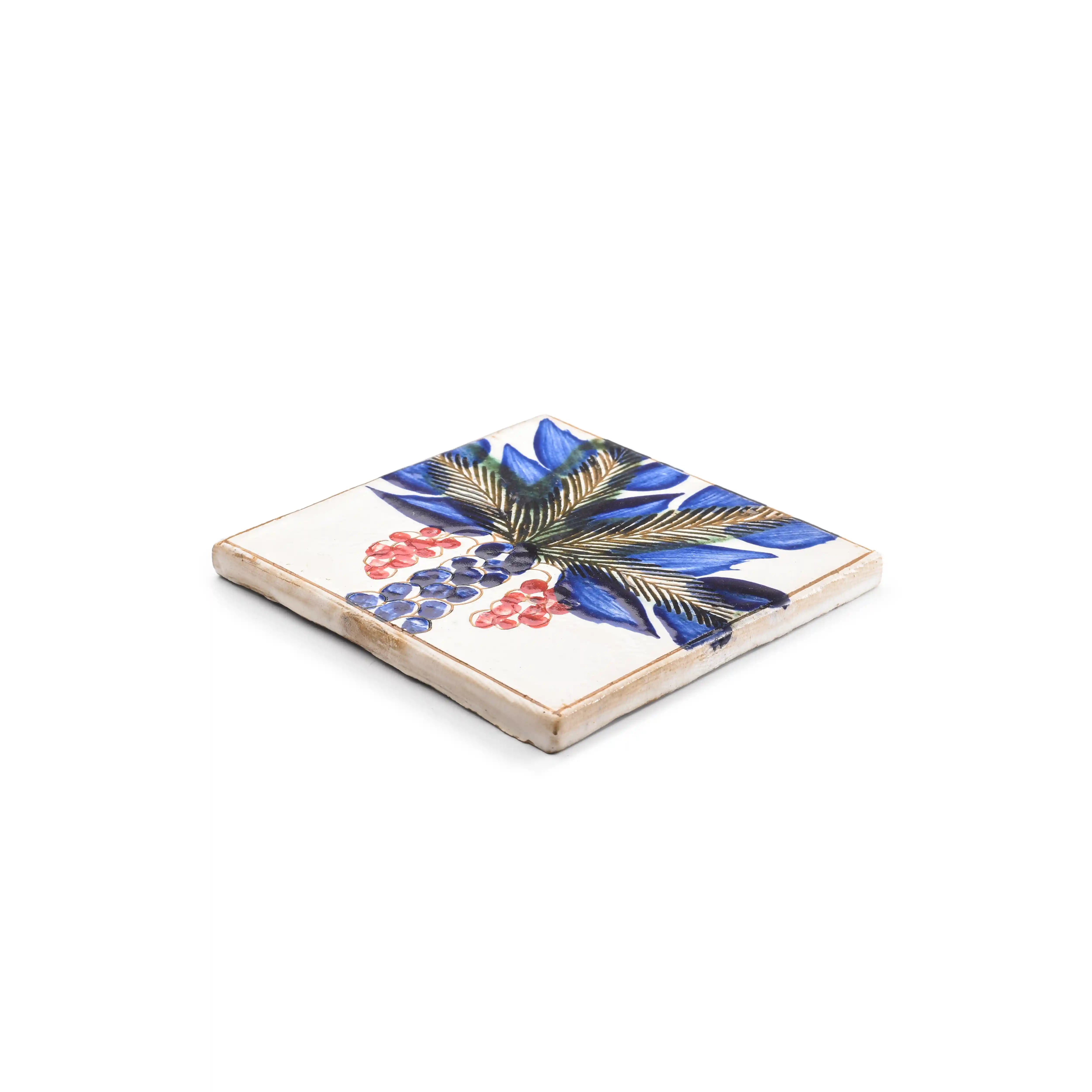 Red Palm Tree Coaster