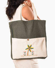 Palm Tree Tote Bag