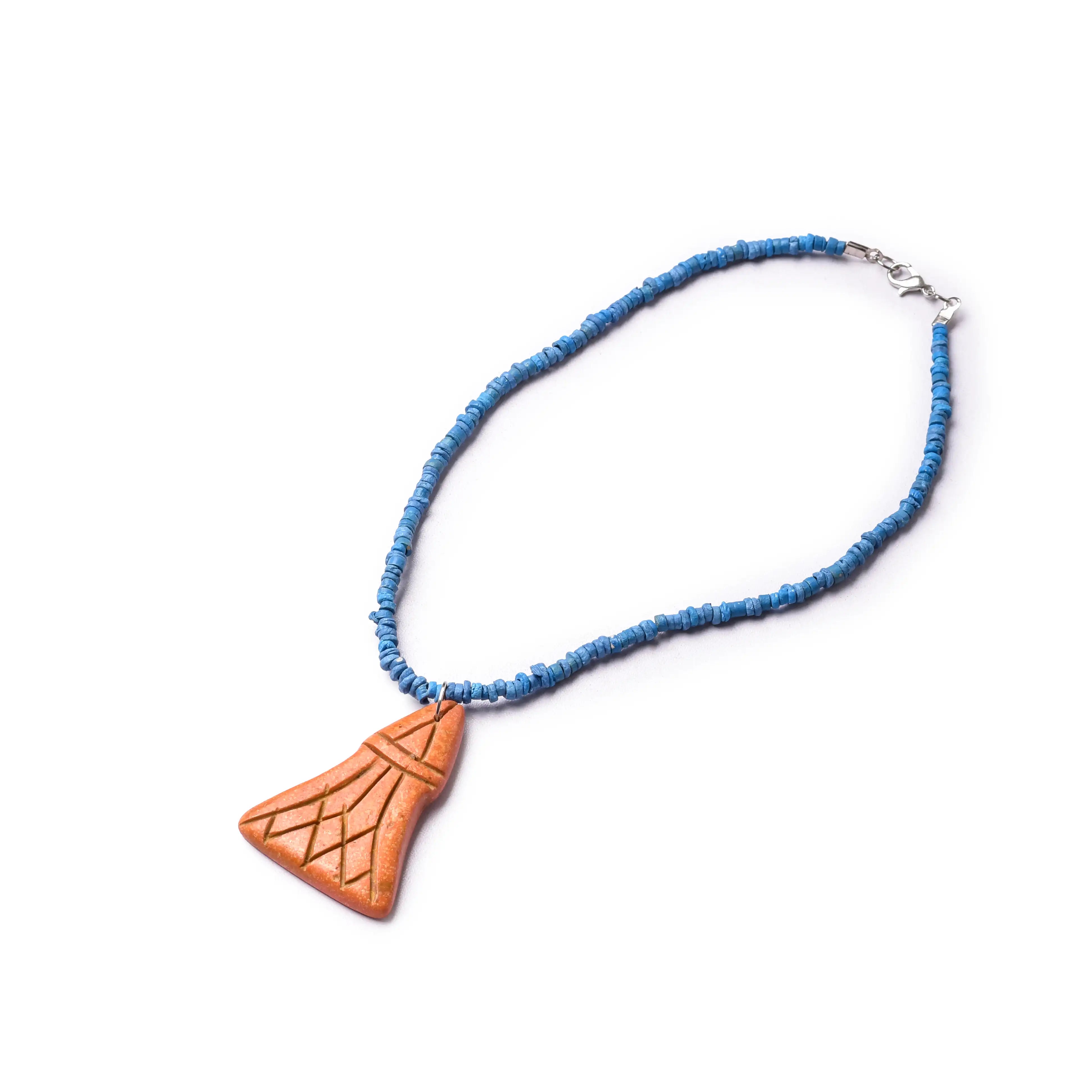 Precious Stones Big Pendant Necklace