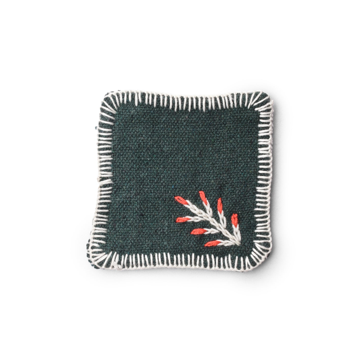 Hand Embroidered Coaster