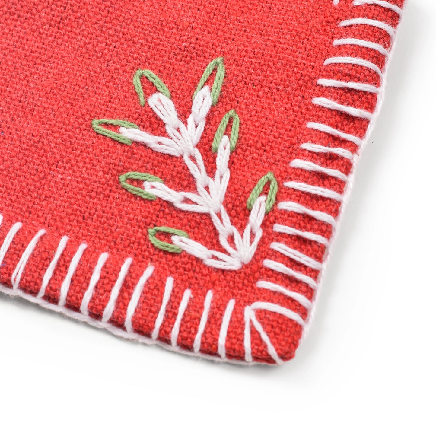 Hand Embroidered Coaster