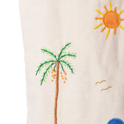 Handpainted Leaves Totebag