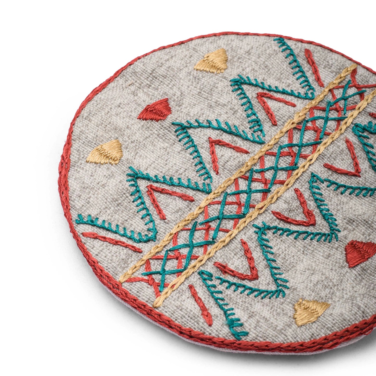 Siwa Embroidery Coaster