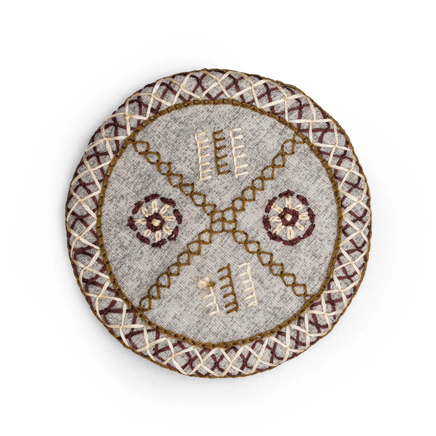 Siwa Embroidery Coaster