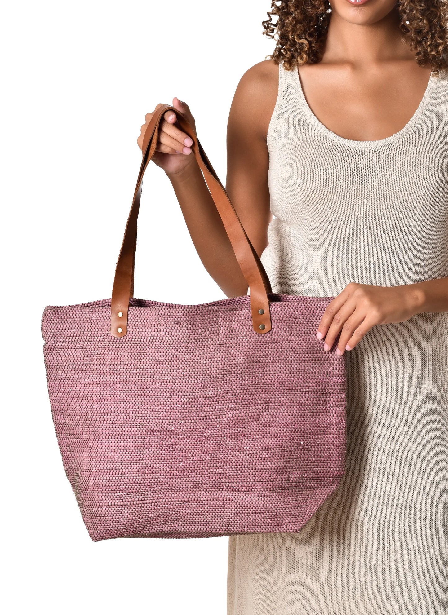 Upcycled Plastic Tote Bag (48* 33 cm)