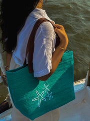 Upcycled Plastic Stars Bag