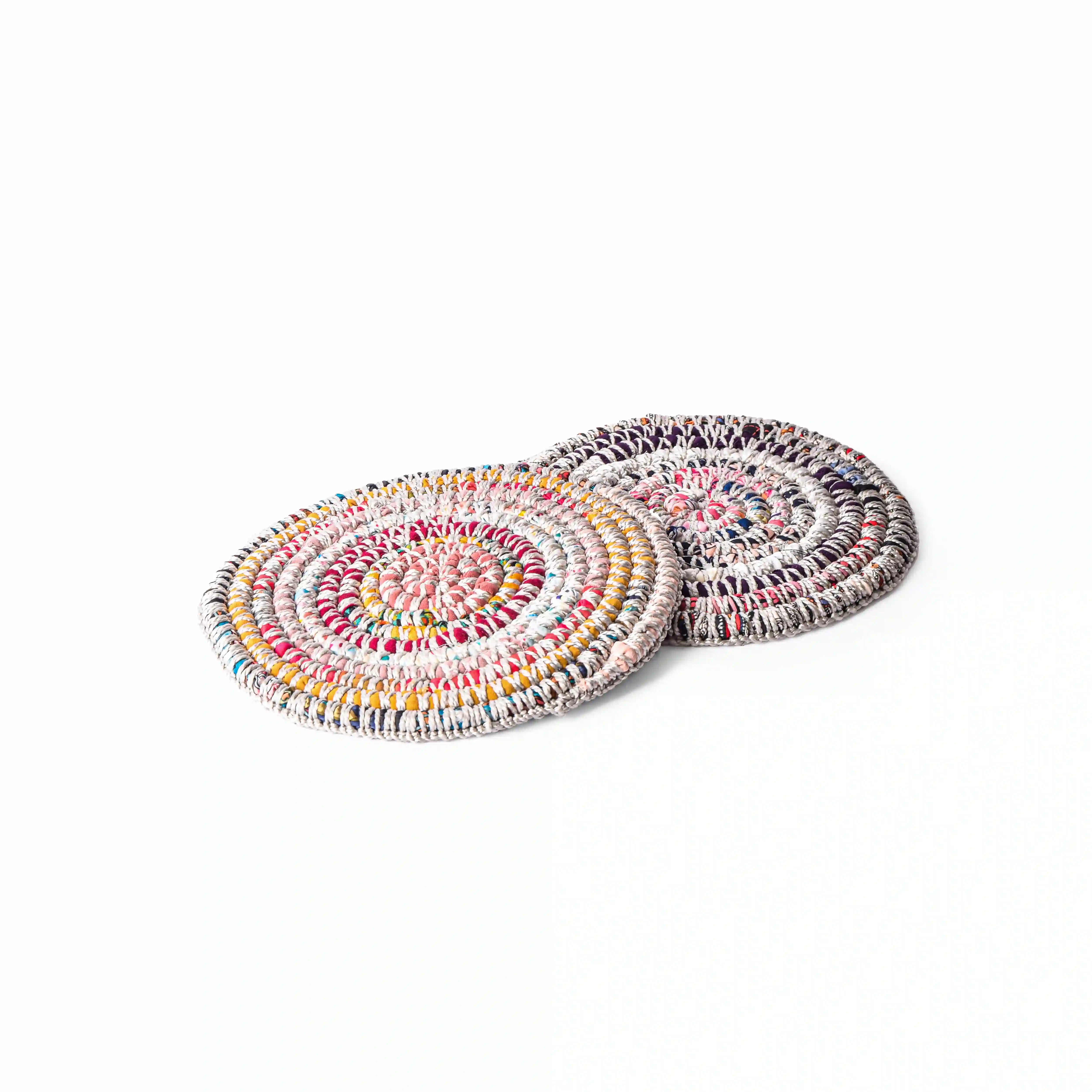 Upcycled Fabric Coaster