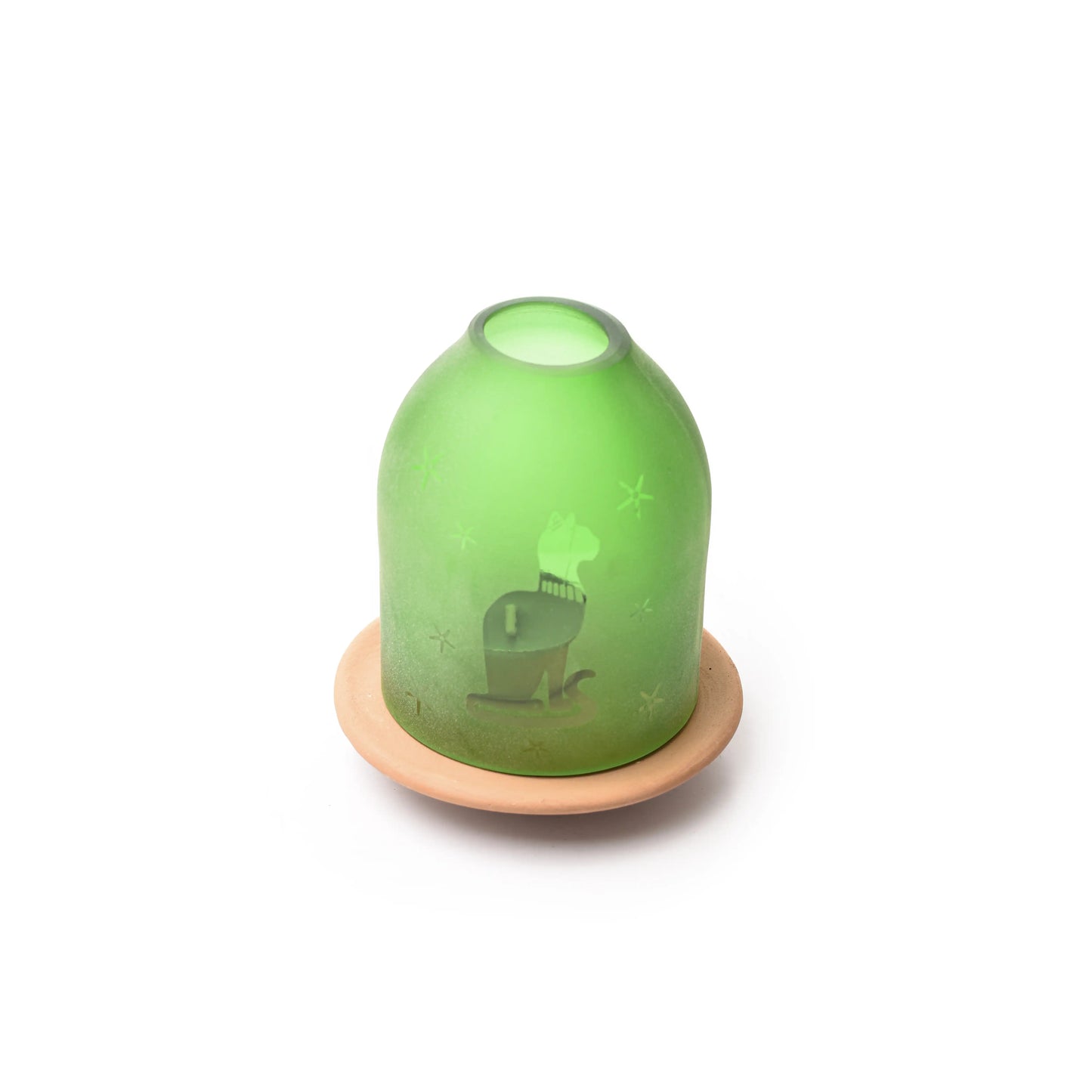 Bastet Upcycled Lantern