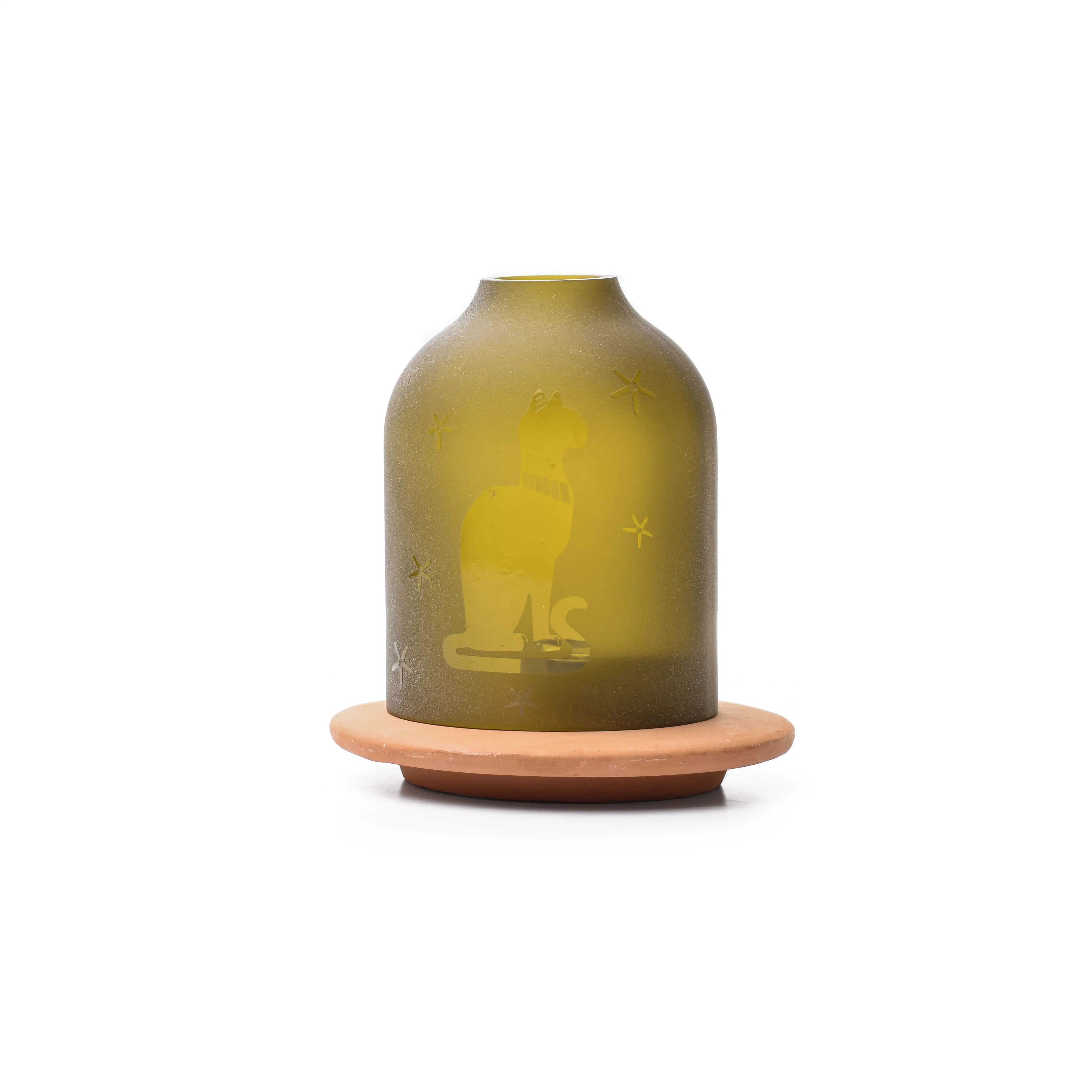 Bastet Upcycled Lantern