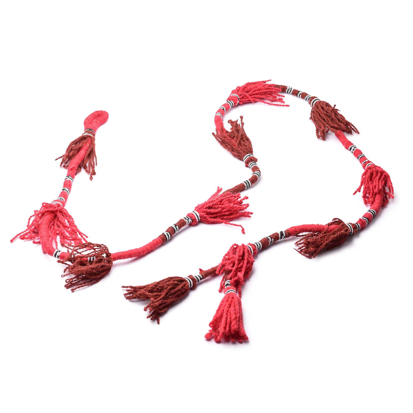 Wool Long Hanging/Curtain with beads