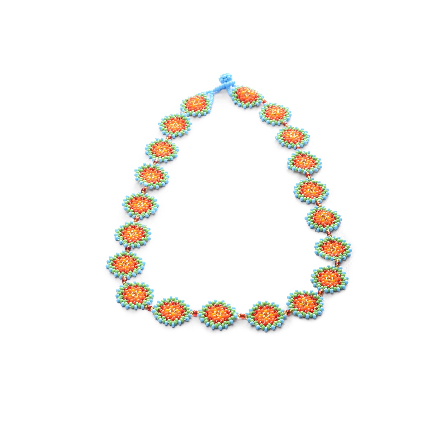 Circles Beaded Necklace