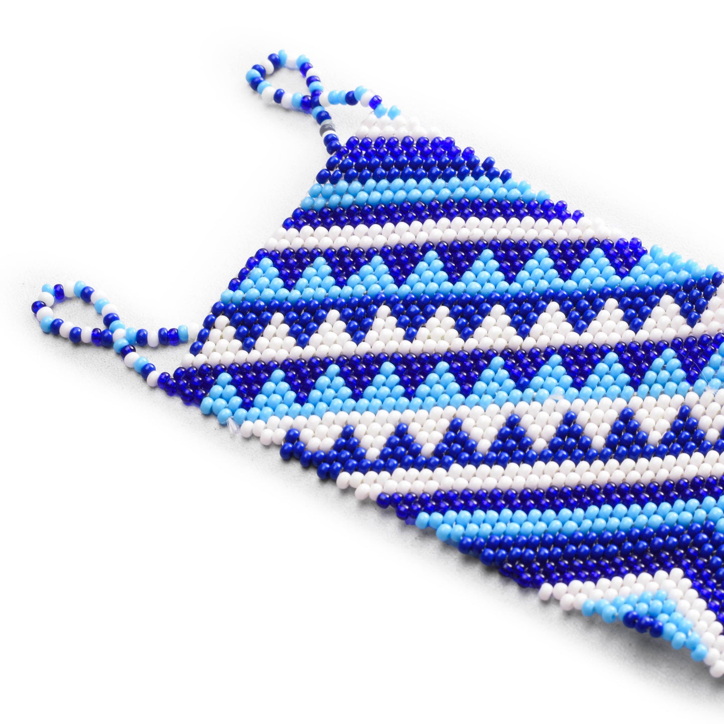 Kilim Inspired Beaded Bracelet