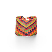 Kilim Inspired Beaded Bracelet