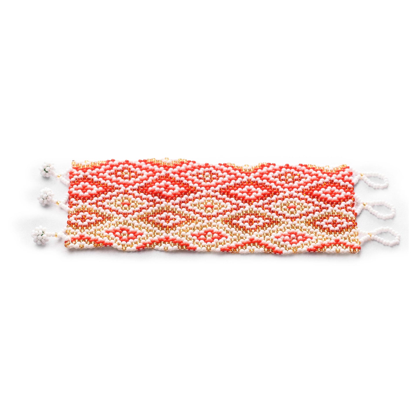 French Loom Diamond Design Bracelet