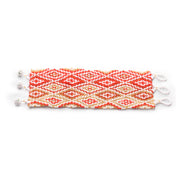 French Loom Diamond Design Bracelet