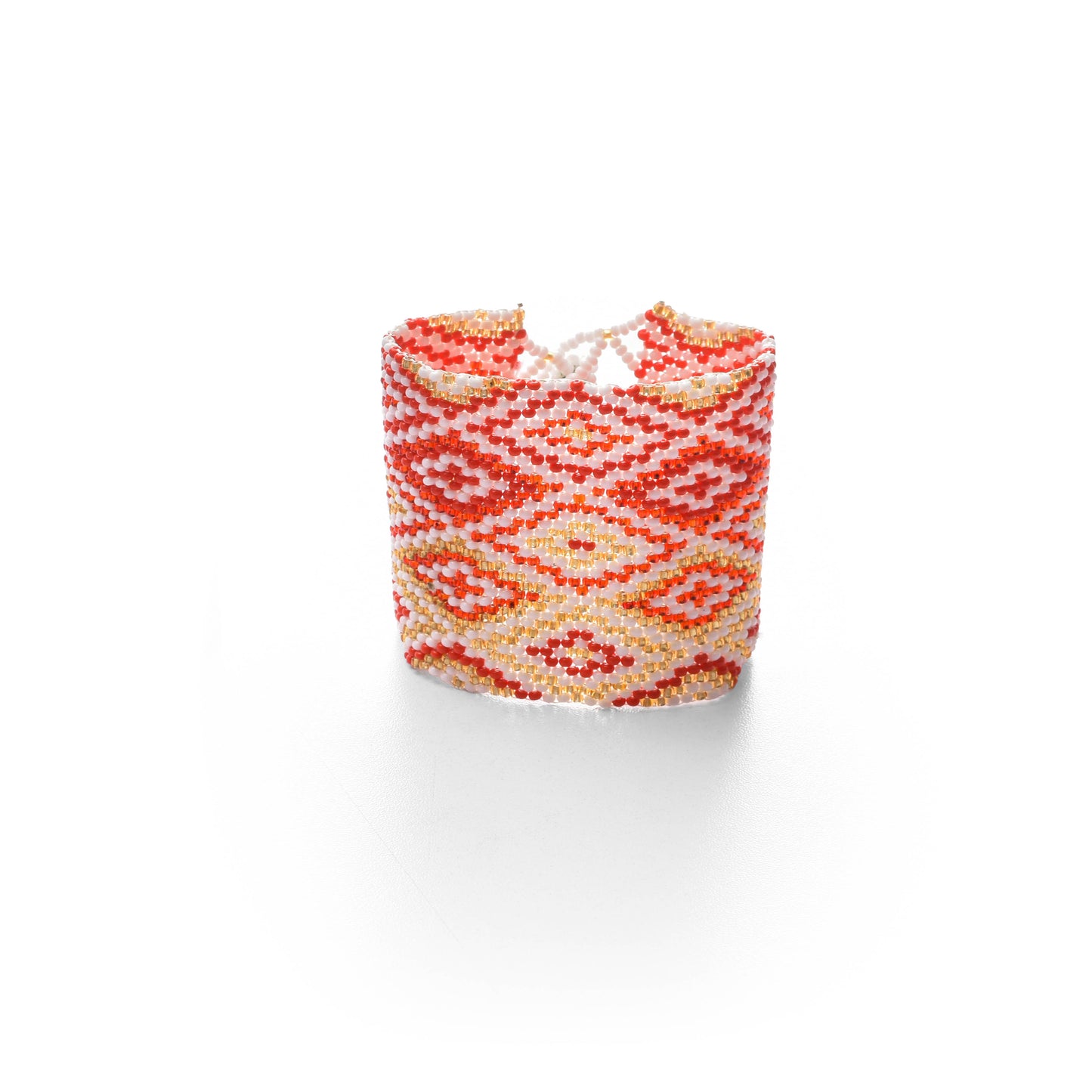 French Loom Diamond Design Bracelet