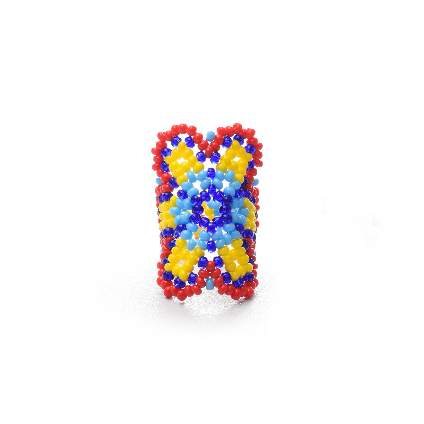 Flower Beaded Ring