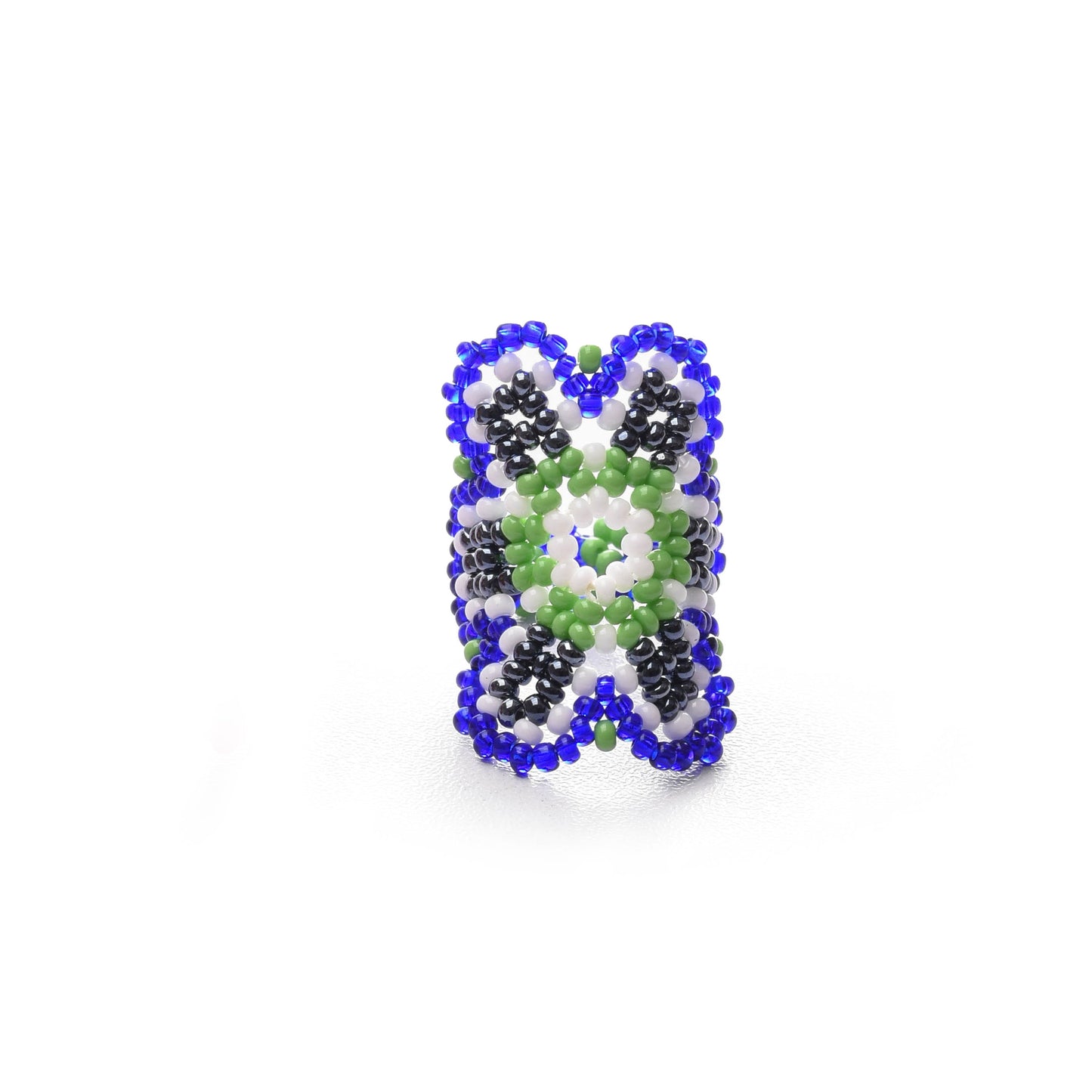 Flower Beaded Ring