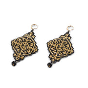 Flake Beaded Earring