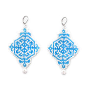 Flake Beaded Earring