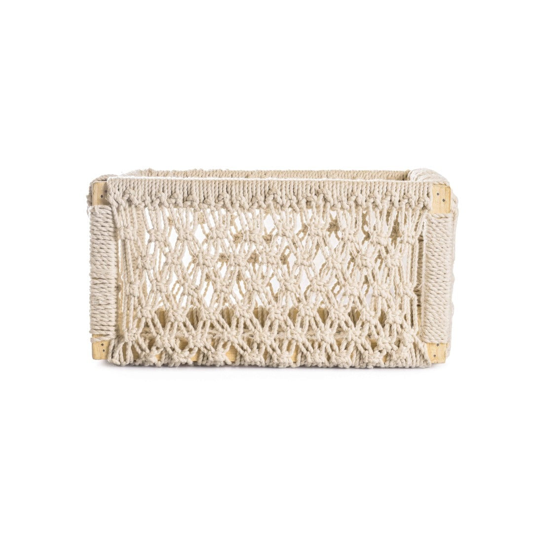 Macramé Storage Box
