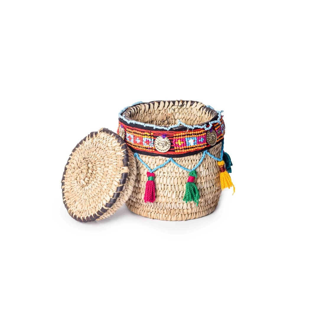 Bedouin Wicker Box
